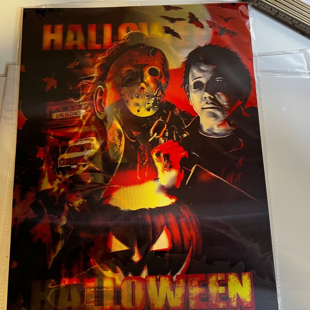Horror Movie 11x16 Poster Michael Myers Jason Freddy Halloween Slasher Art